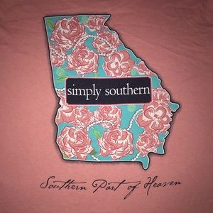 Georgia simply Southern shirt XL